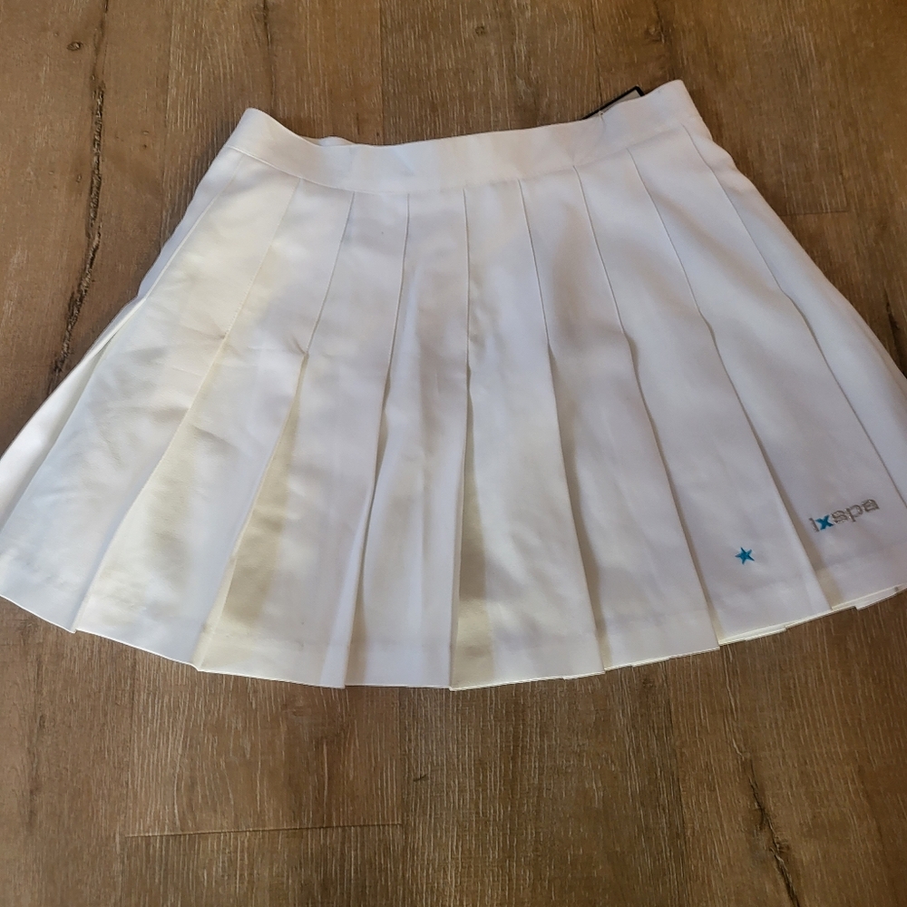 Tennis Skirt IXSPA Vintage White NWT Size 14